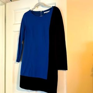Trina Turk Blue and Black Dress, size 8